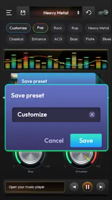 Equalizer Volume Bass Booster android App screenshot 3