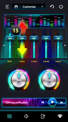 Equalizer Volume Bass Booster android App screenshot 7